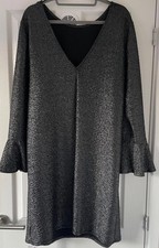 ladies v neck long flared