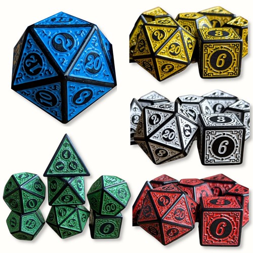 Dnd dice set - set, polyhedral