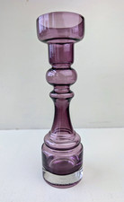 Amathyst Cased Hooped Glass