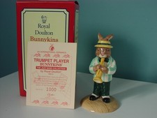 Bunnykins Royal Doulton "Trumpet Player" DB210 Limited Edition