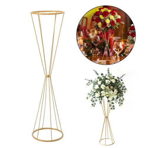 Metal hourglass vase flower - hourglass,