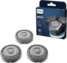 New Philips SH91/50 for 9000 Series Shaving Heads, Silver, 3 Pack