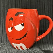 Official M & M World Oversized Barrel Mugs Wanna Piece Of Me 2014 Red 