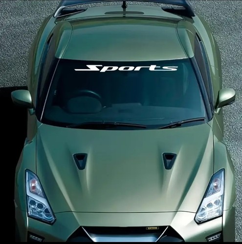 Sports white windscreen - sports,
