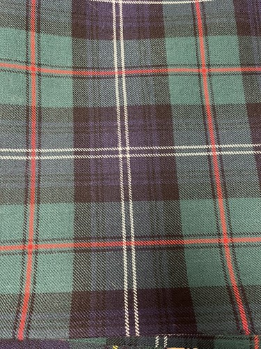 Modern urquhart tartan fabric - modern,