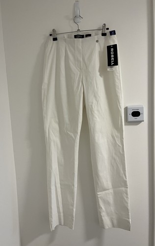 Womens robell white - white, slim