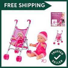 My First Dolls Pram & Doll Set