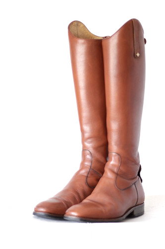 Brown leather riding boots - , de