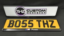 Front & Rear BMW M Sport Plate