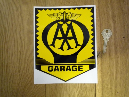 Garage old style sticker - aa,