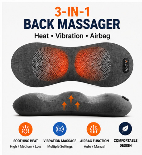 Electric back massager - 3,