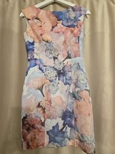 H&M Floral Pastel Mini Dress -