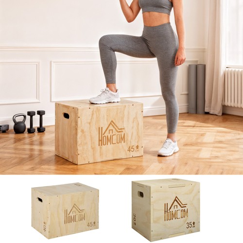 Wooden plyometric jump - wooden,