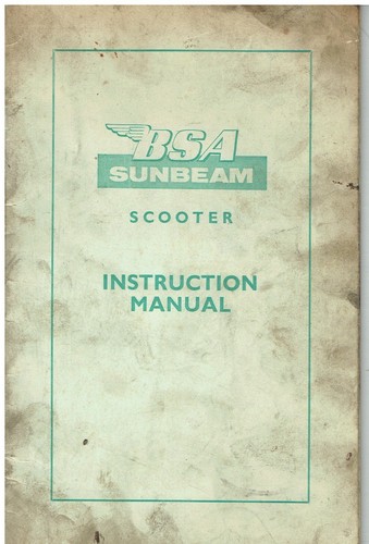 Bsa sunbeam b2 - bsa,