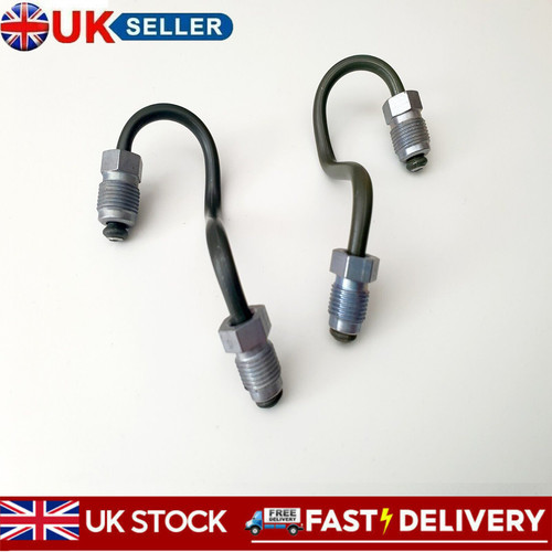 Pair rear brake pipes - rear, vw