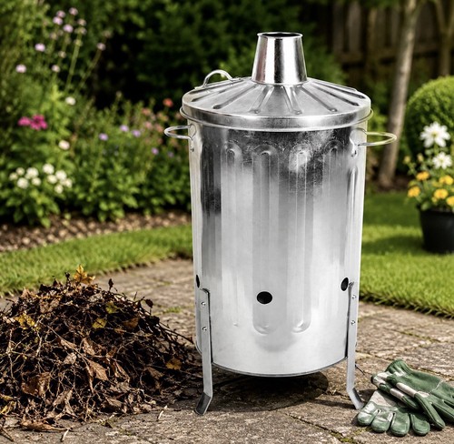 18l galvanised metal - galvanised, garden