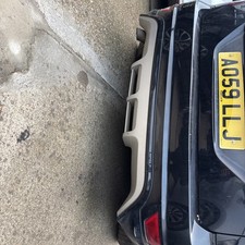 2009-2011 MK2 FL FORD FOCUS RS REAR BUMPER WITH DIFFUSER Black HATCHBACK
