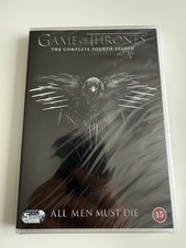 Game of Thrones Complete Season 4 DVD Box Set - Rated 18 R2 SEALED