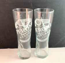 Peroni Half Pint Glasses x 2