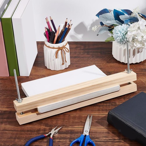 Wooden book press binding - press,