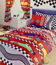 Racing Cars Duvet Cover Set