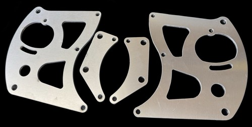Speedway upright engine plates - upright,