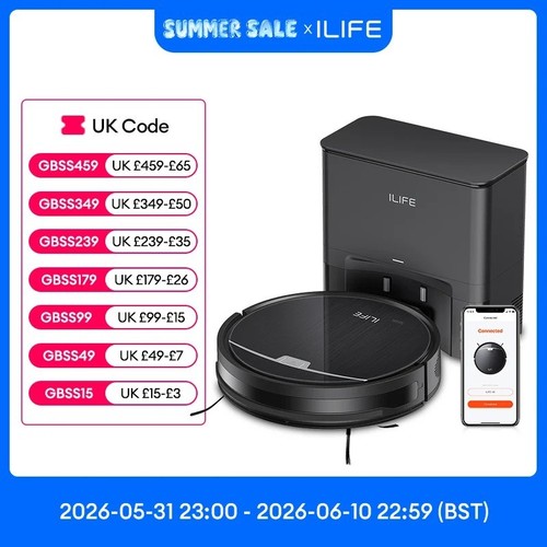 Ilife pro robot vacuum - v9,