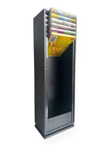 Vintage black ash - wood, cd