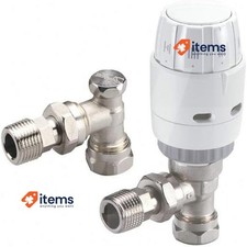 Danfoss 013G6005 RAS - C2 Combi TRV With 15mm For Two Pipe Heating Systems Flow