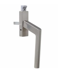 Rationel Key Locking  Window Handle Silver Grey Right Hand