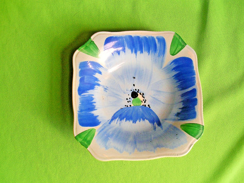 Hand painted empire ivory ware - painted,