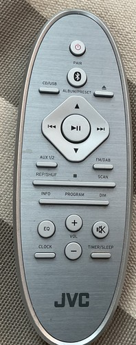 Original jvc d750 - ux-d750, remote