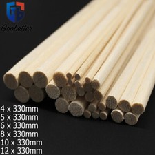 Ø 4-12mm Solid Balsa Wood