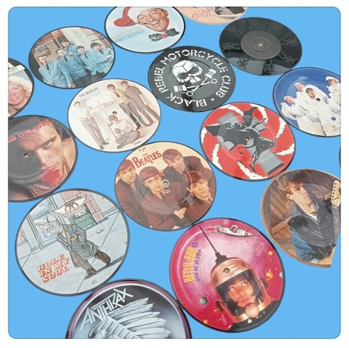 Picture discs vinyl records - 7",