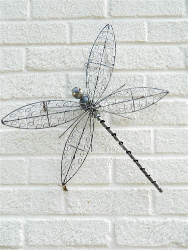 Dragonfly wall art - art, garden