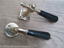 Vintage Solid brass & Black