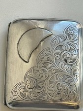 Antique Silver Curved