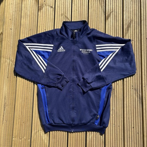 Adidas men blue zip - xl, zip-up