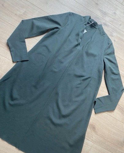 Cos neck long sleeve shift - v-neck,