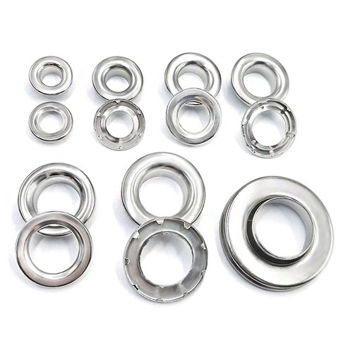 Stainless steel eyelets with - stainless,