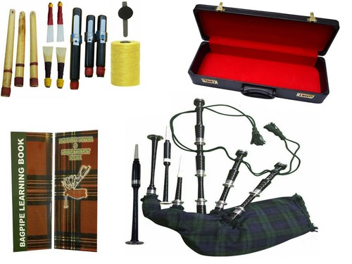 Scottish black watch bagpipe - watch,