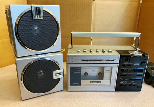 Vintage sanyo m7755 - m7755, boombox