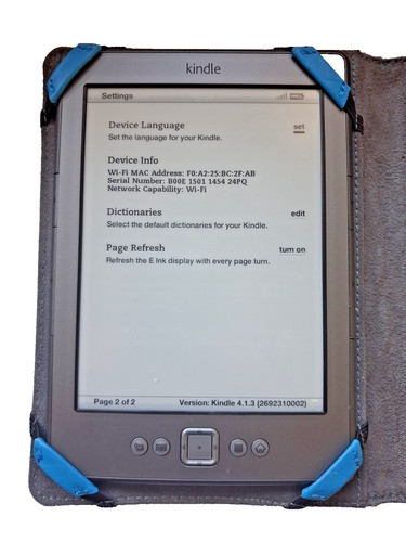 Amazon kindle 4th generation - 4th,