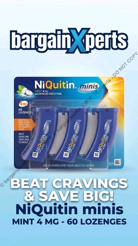 Niquitin minis mint 4mg - niquitin,