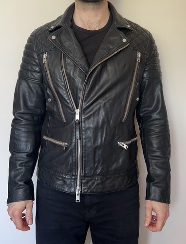 Allsaints powell black lamb - powell,