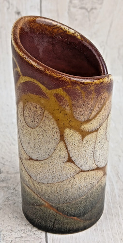 Vintage poole pottery vase - poole,