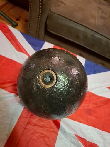 Cannonball antique royal navy - cannonball,