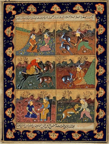 Mughal indian miniature - indian,