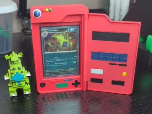 Pokedex top loader - top, display