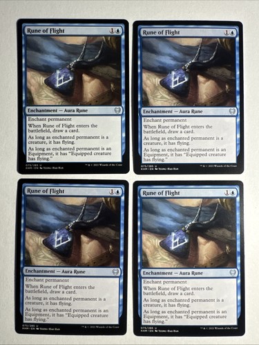 Mtg kaldheim rune flight - 4x, of